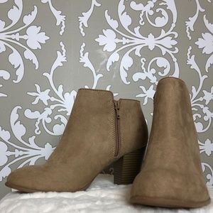 Suede Ankle Boots